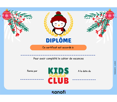 Diplôme hiver - 8 ans et plus